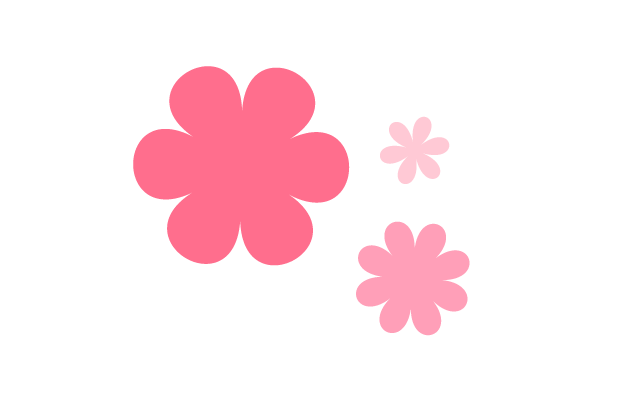 Illustratorで花を作る方法4