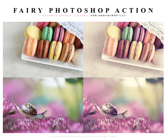 Photoshop Fairy action