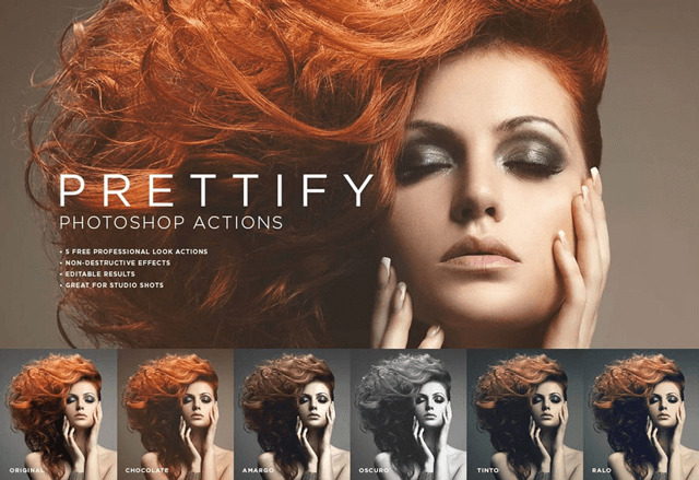 Prettify Photoshop Actions