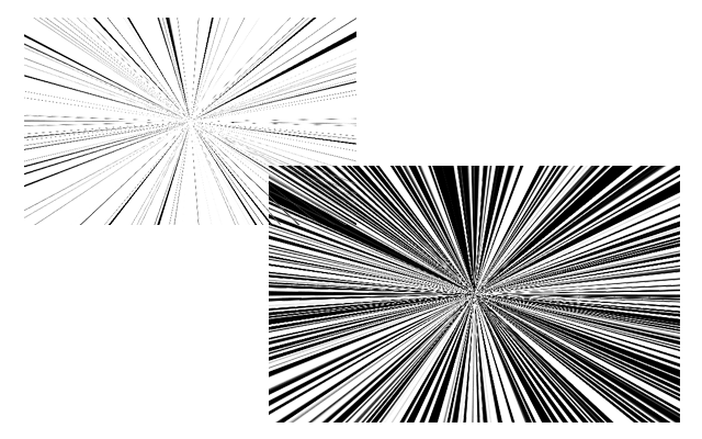 集中線の作り方9